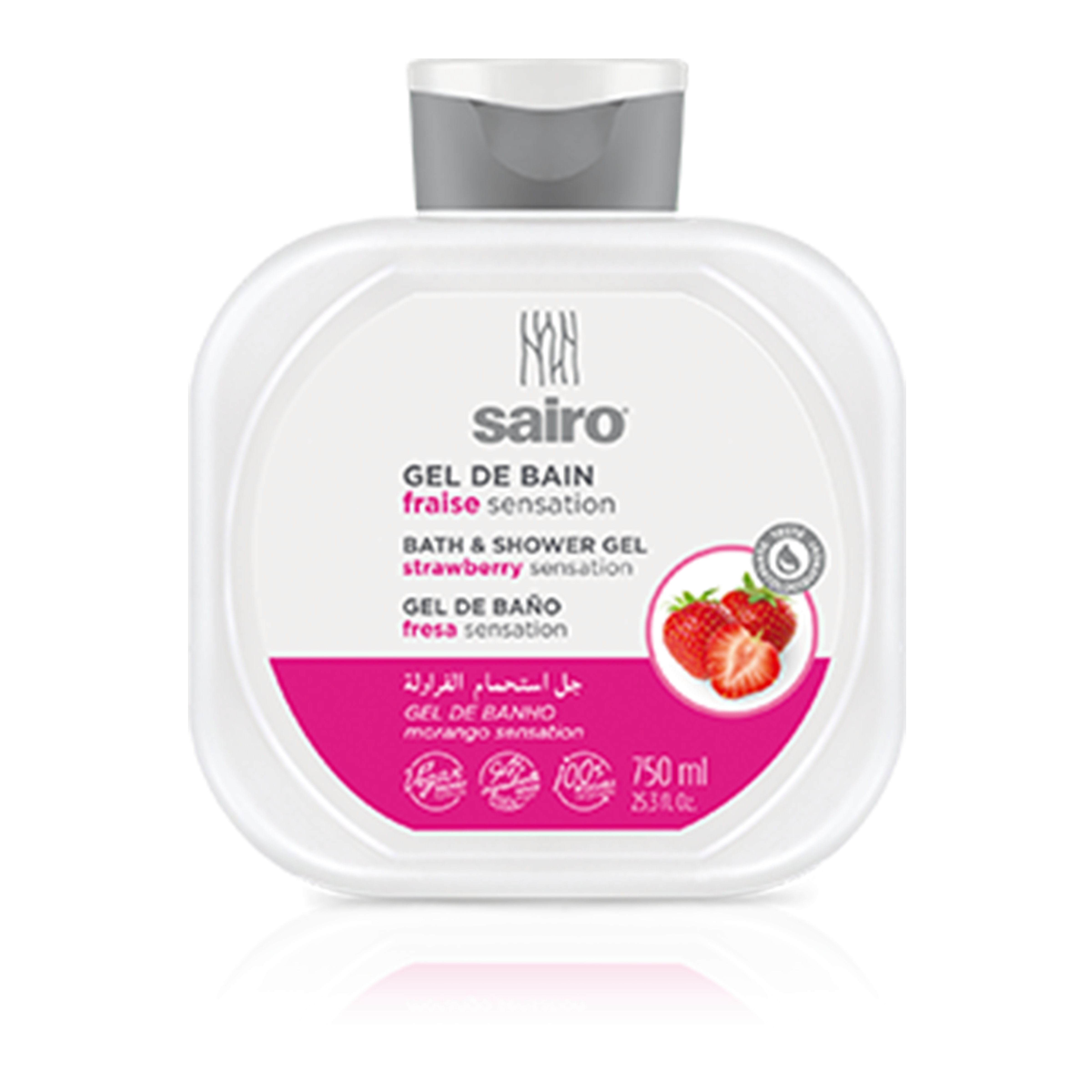 Sairo-Bath And Shower Gel-Strawberry