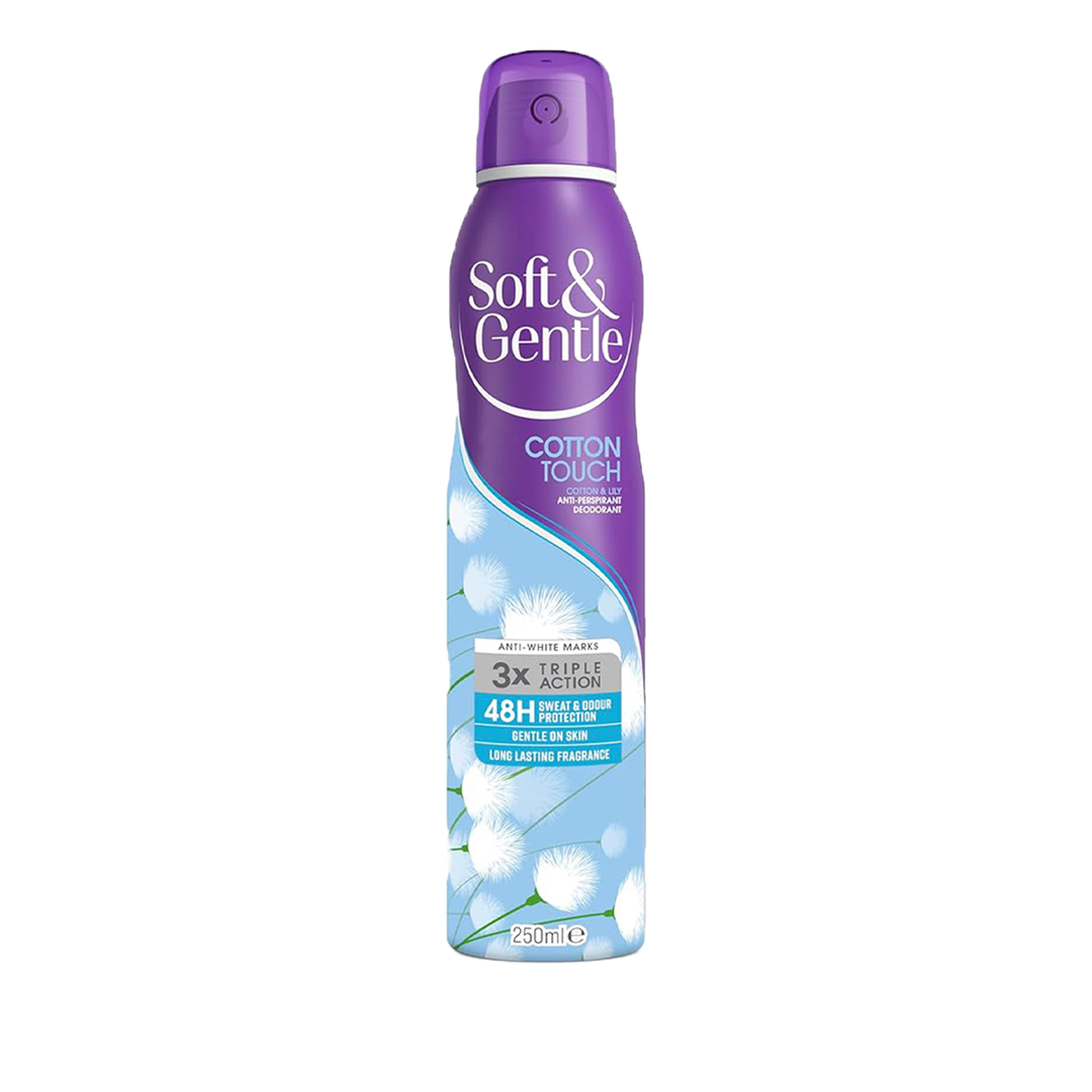 Soft & Gentle-Deodorants - Women-Cotton Touch
