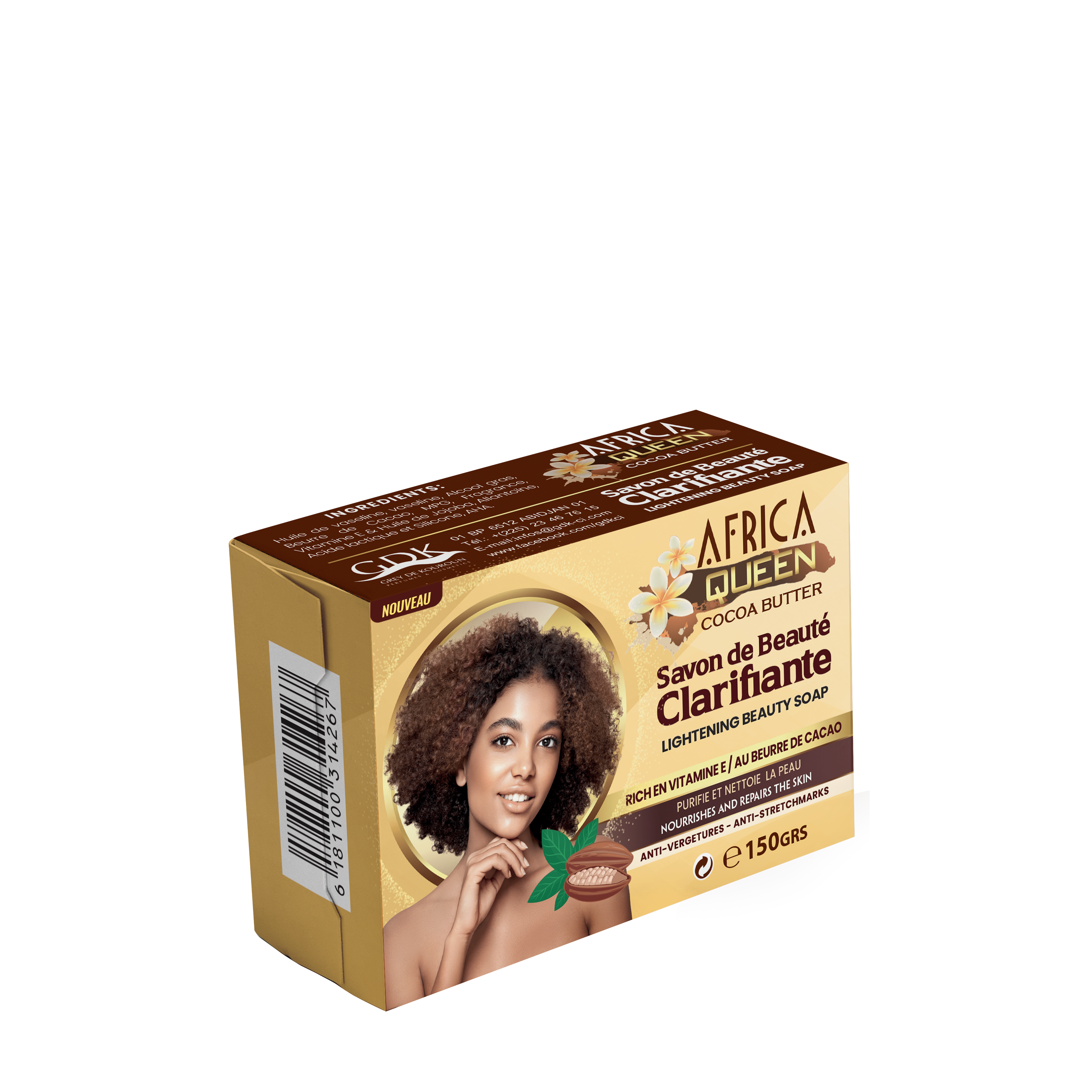 African Queen-Body Care-Lightening Beauty Soap