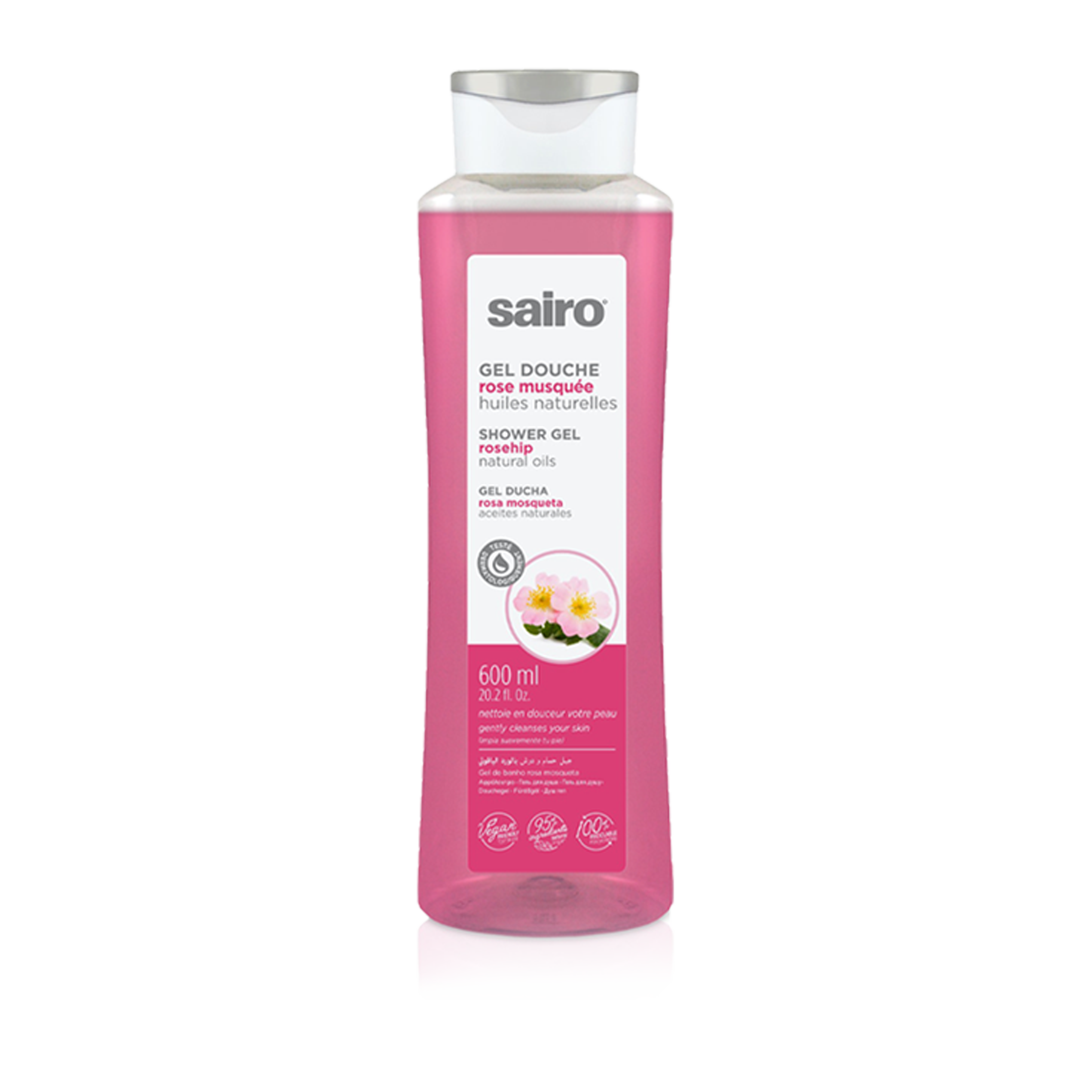 Sairo-Shower Gel - Long-Rosehip