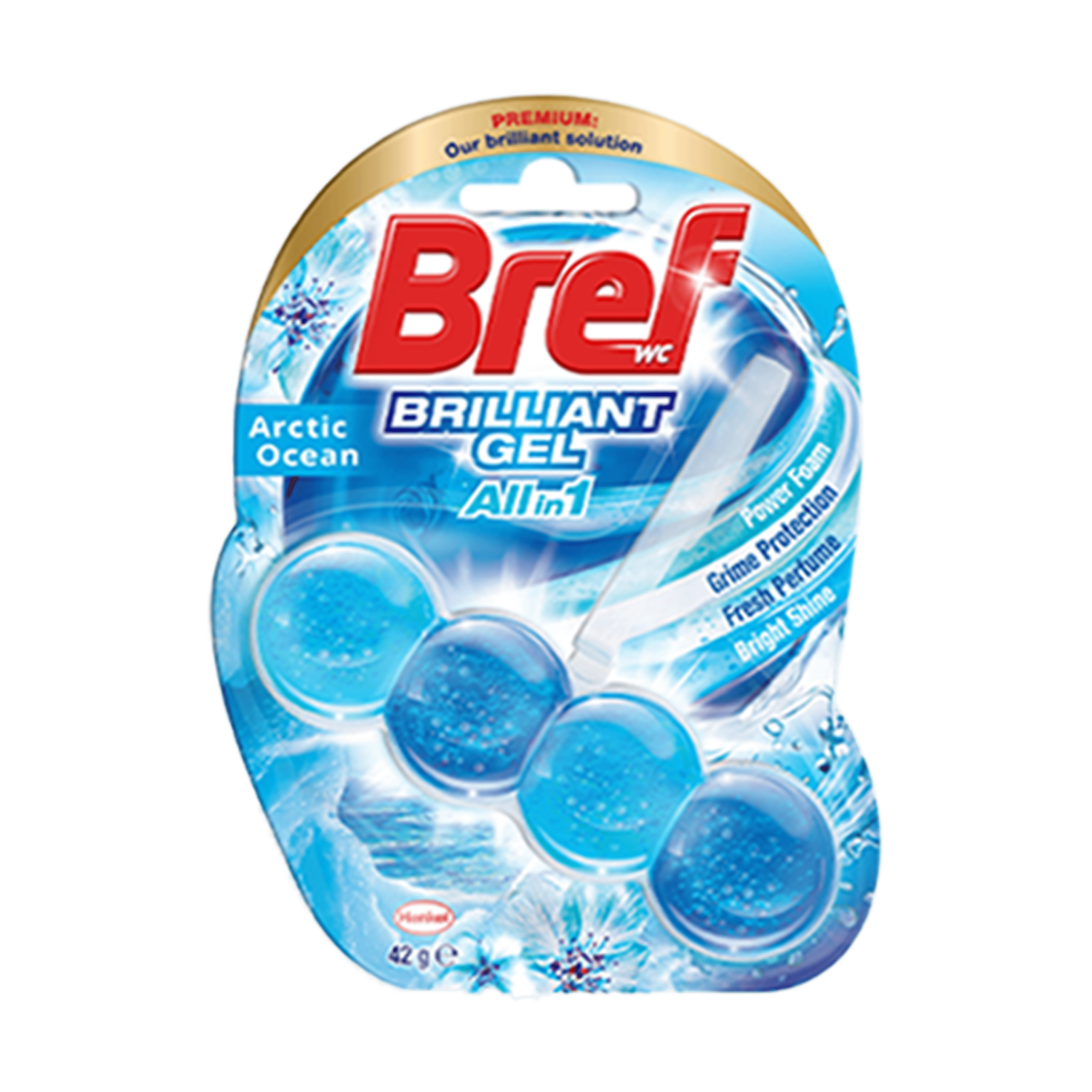 Bref-WC Block-Mono - Brilliant Gel - Ocean