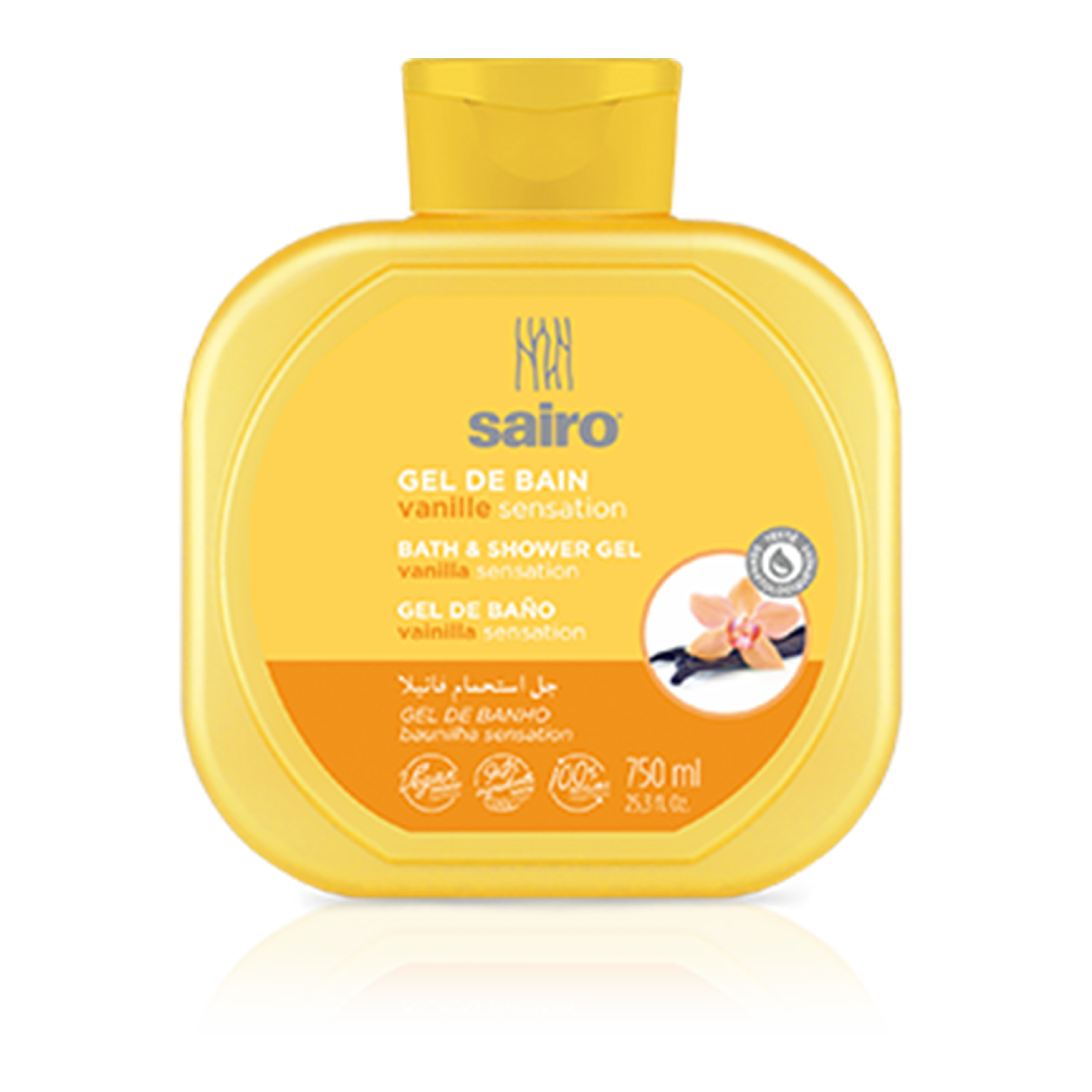 Sairo-Bath And Shower Gel-Vanilla