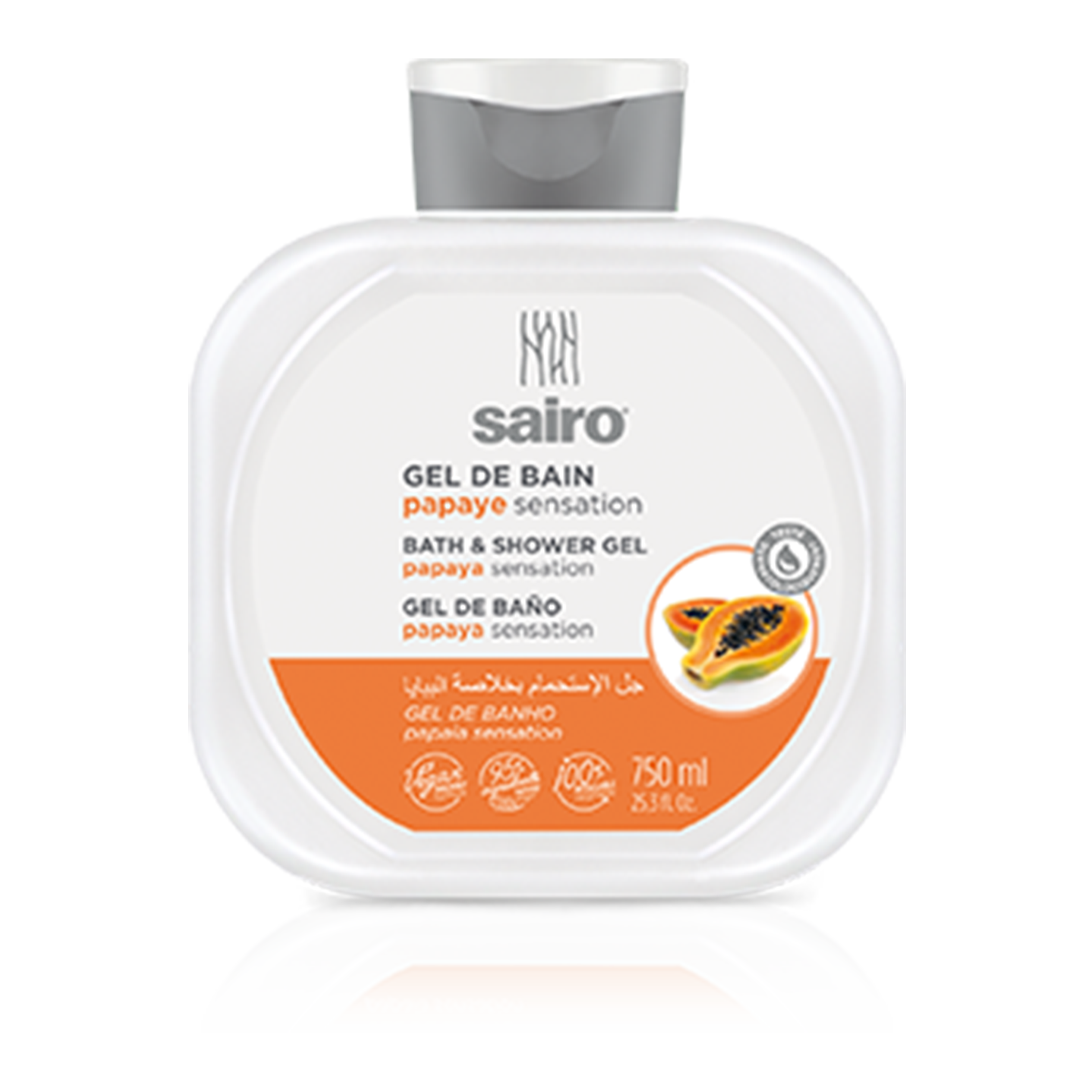 Sairo-Bath And Shower Gel-Papaya