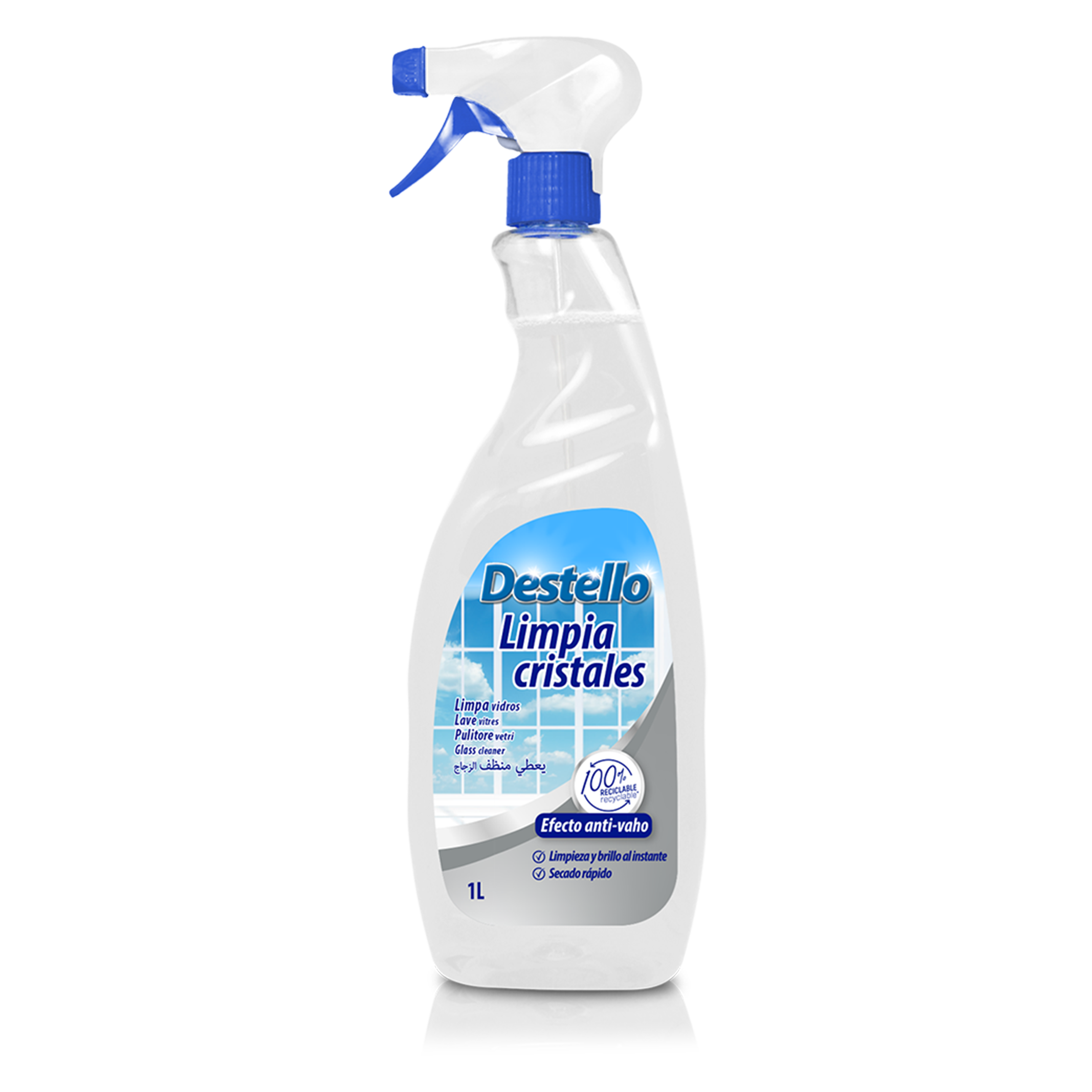Destello-Spray Cleaner-1L - Glass Cleaner