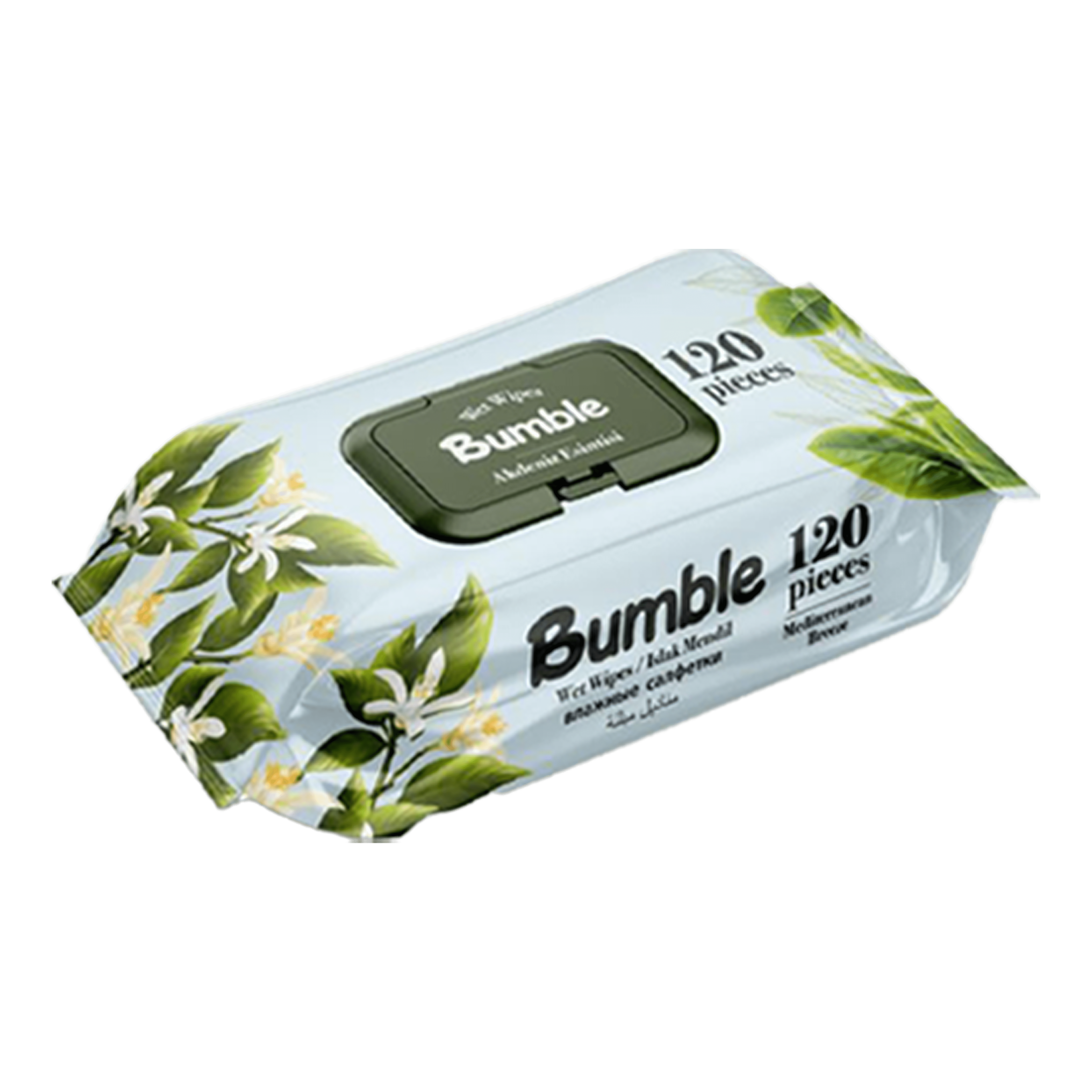 Bumble-Baby Wet Wipes-Mediterranean - 72Pcs