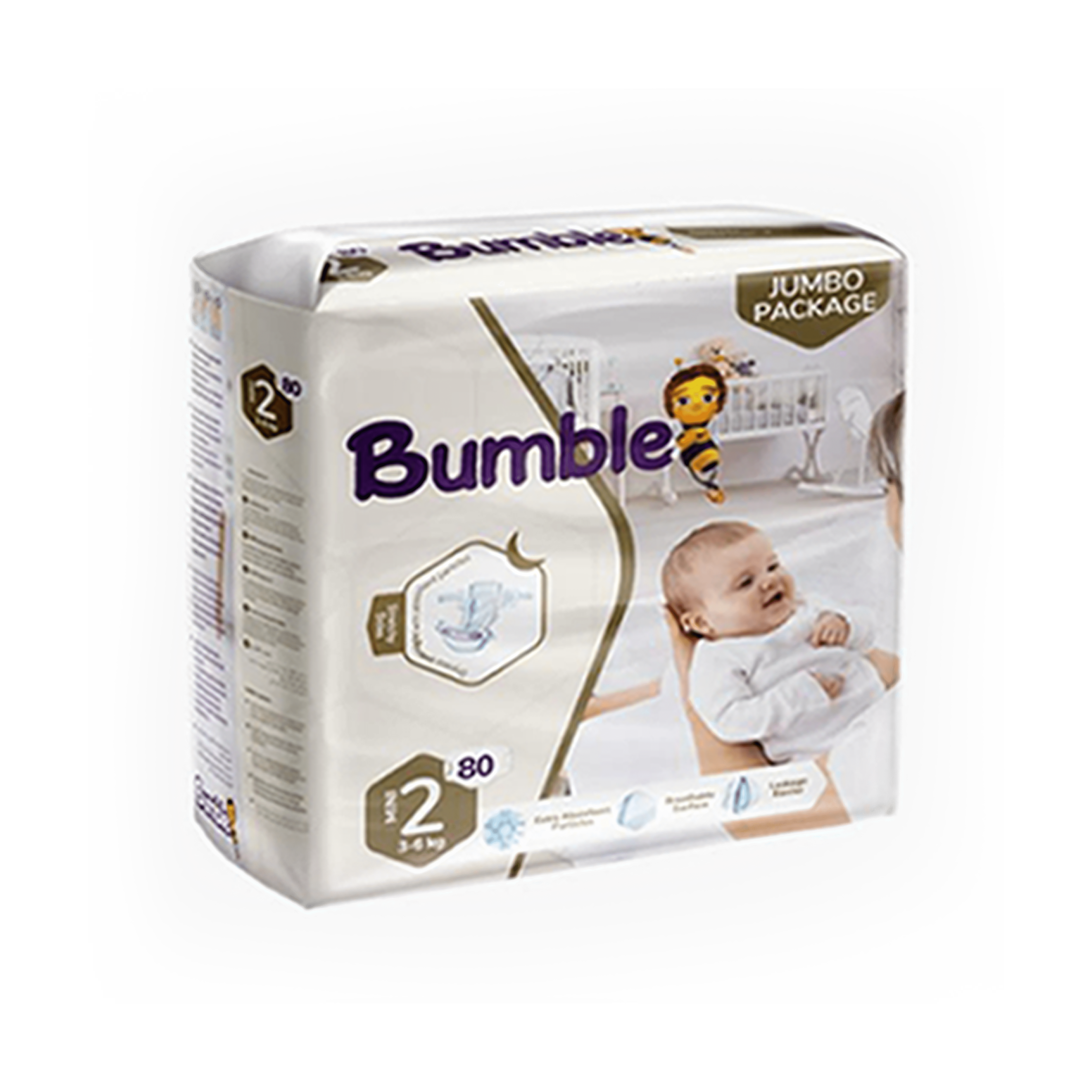 IVO GHANA - Baby Diapers: Jumbo Pack - N2 Mini