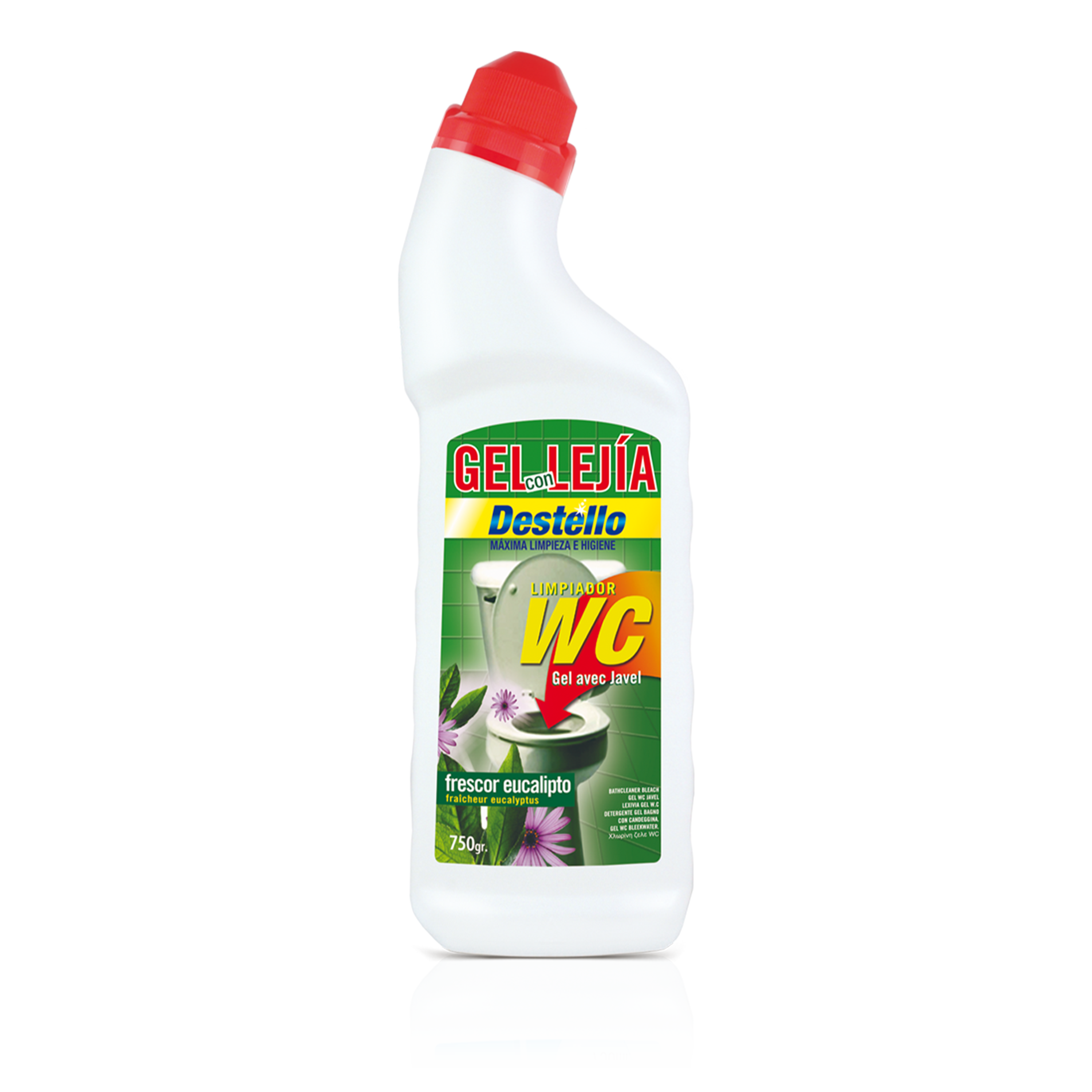 Destello-WC Cleaner-Eucalyptus Bleach