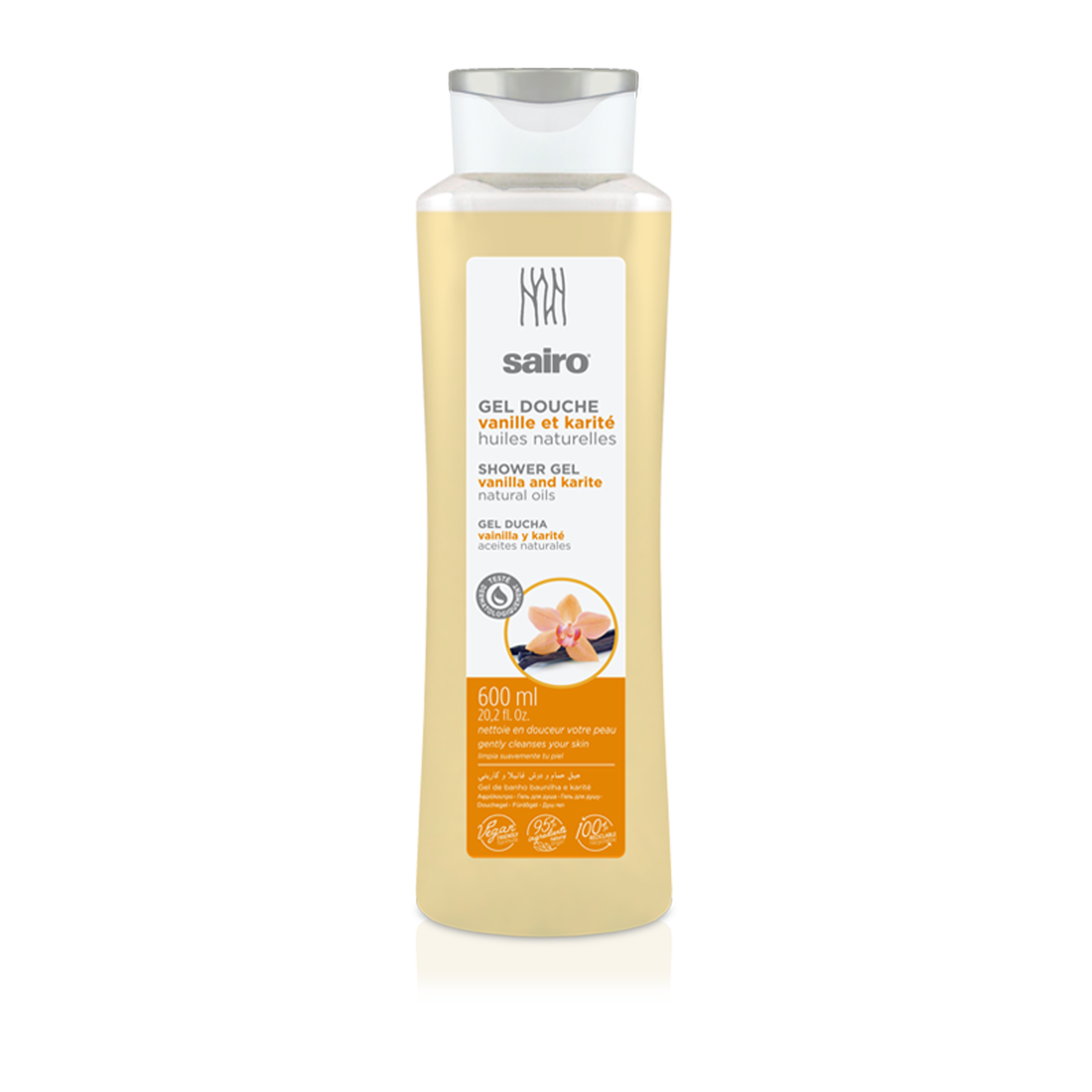 Sairo-Shower Gel - Long-Vanilla And Karite