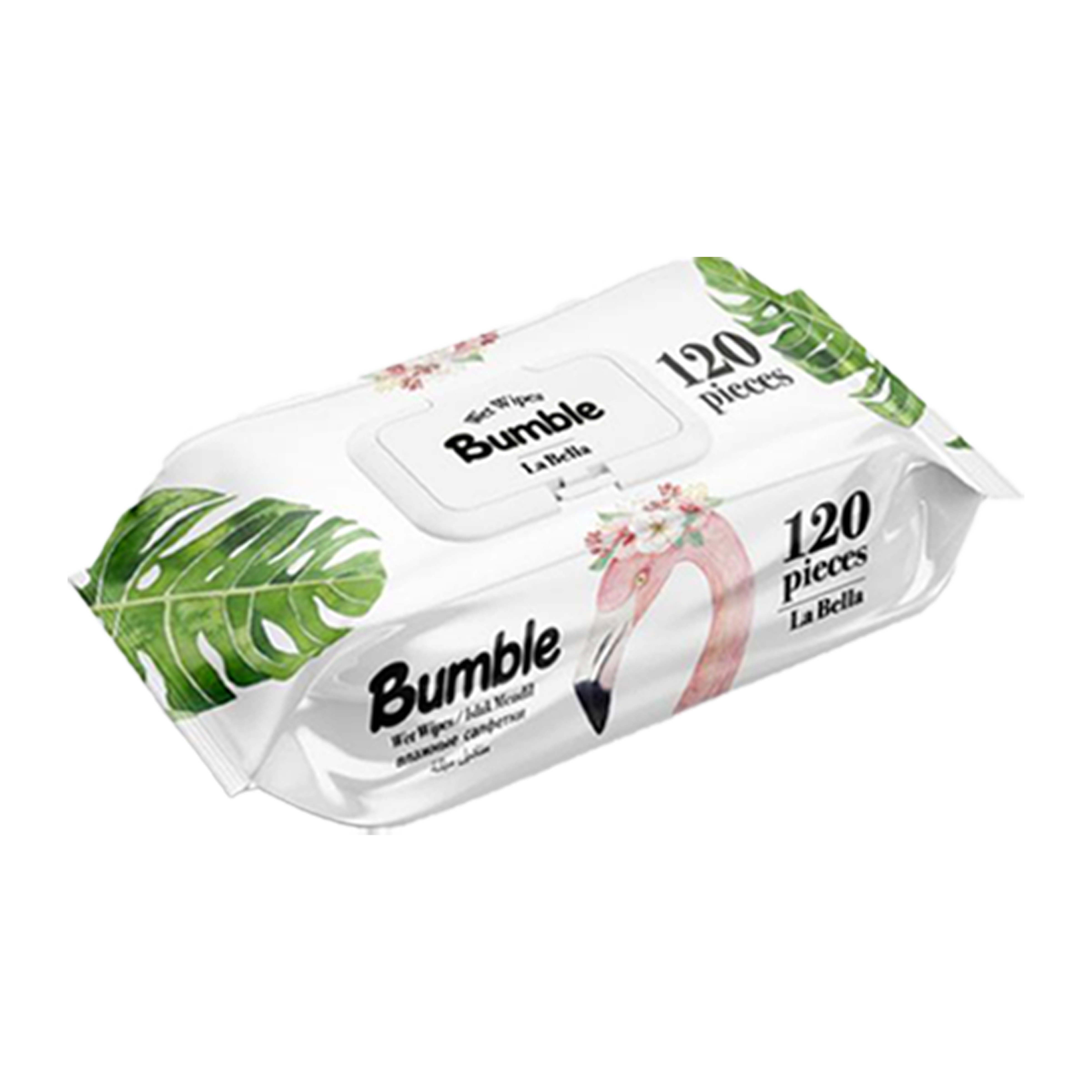 Bumble-Baby Wet Wipes-La Bella - 72Pcs