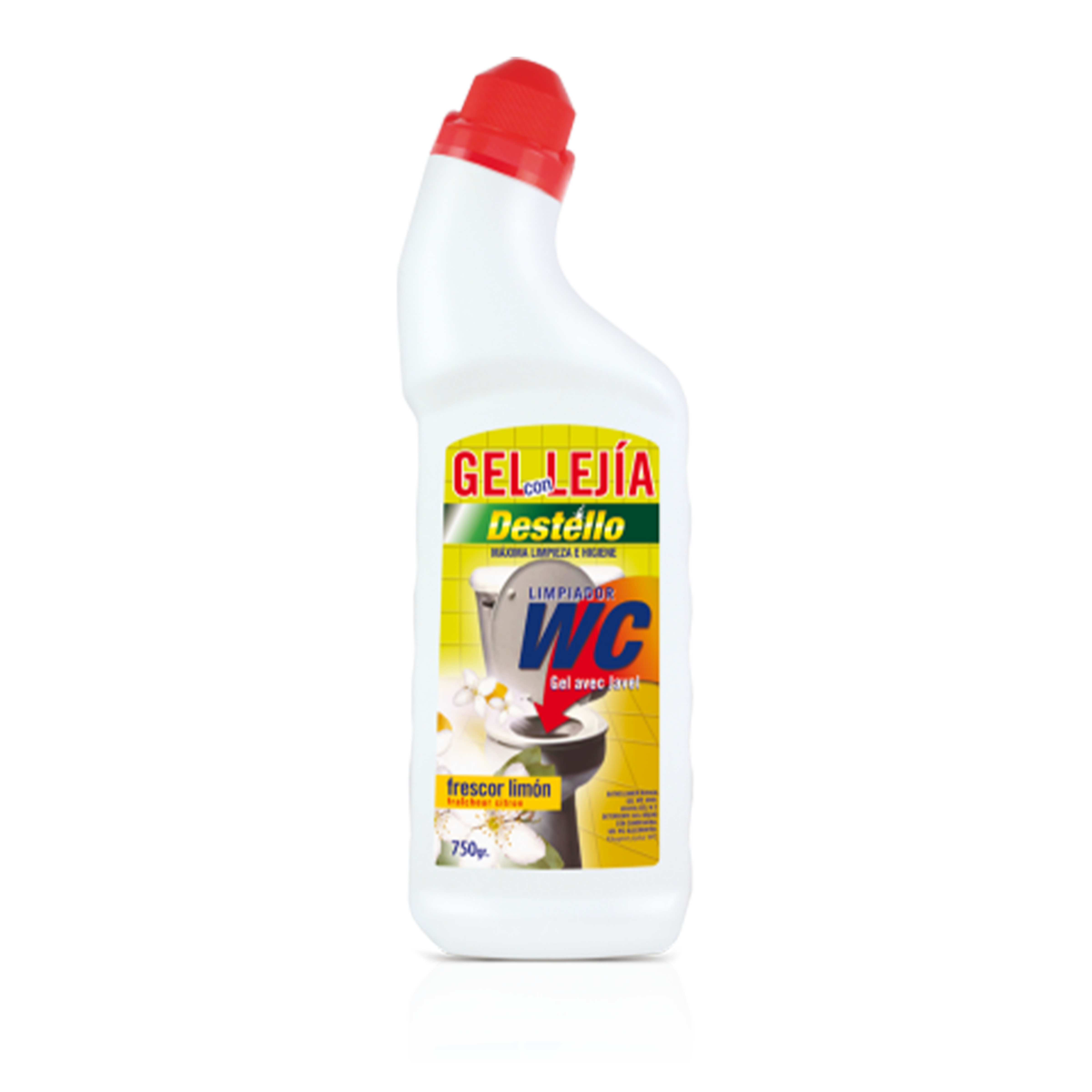 Destello-WC Cleaner-Lemon Fresh Bleach