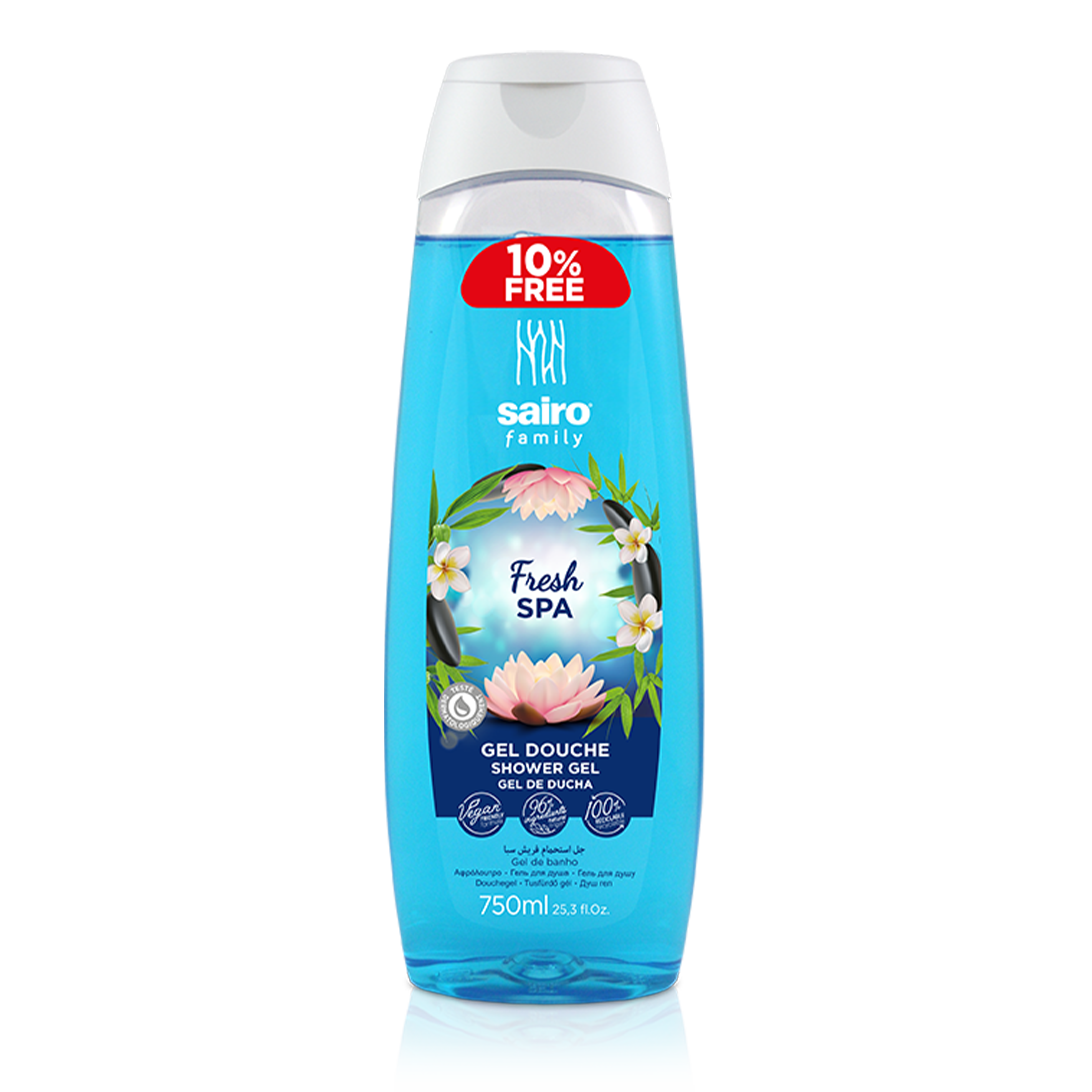 IVO GHANA - Family Shower Gel: Fresh Spa