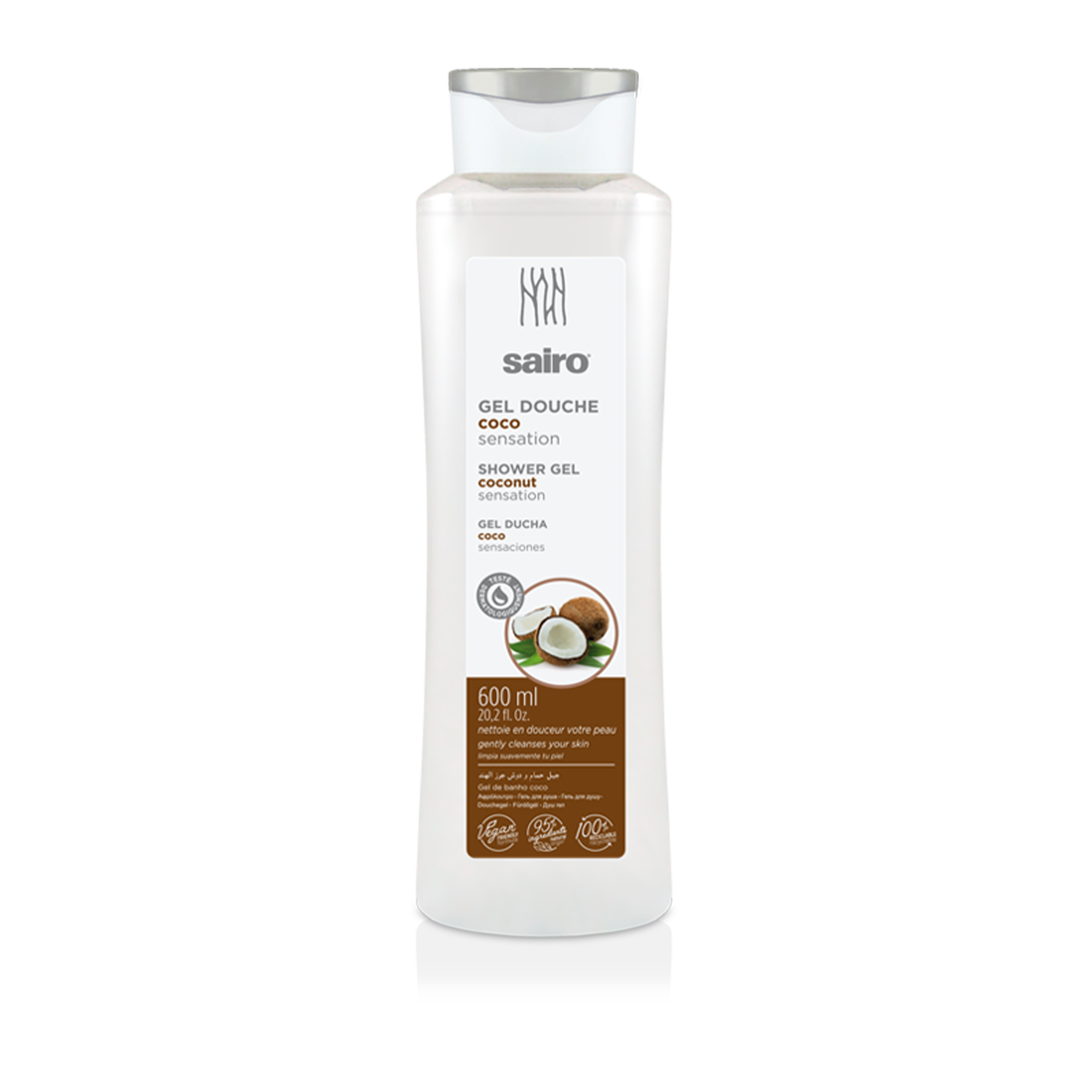 Sairo-Shower Gel - Long-Coconut