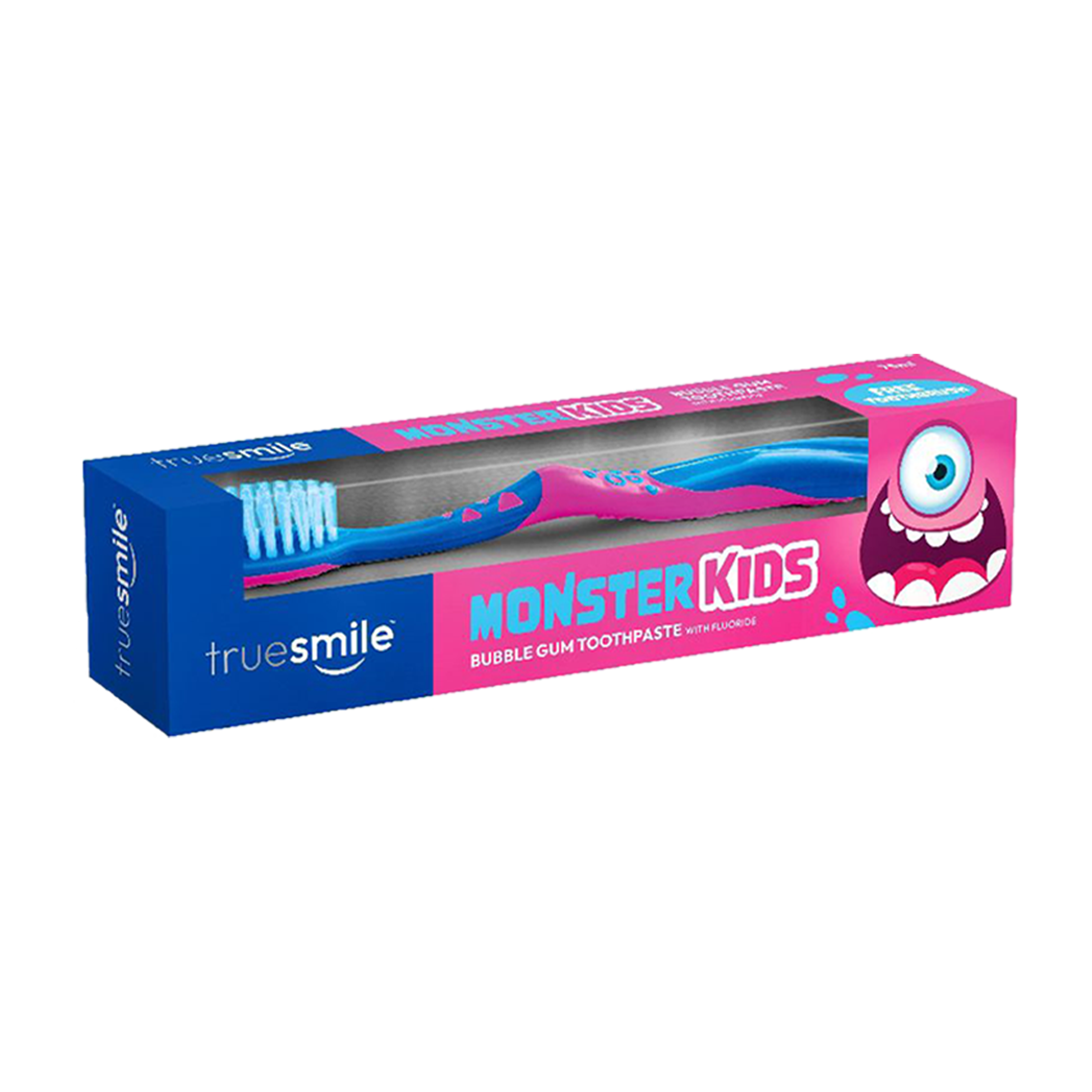 Truesmile-Kids toothpaste & Brush-Bubble Gum