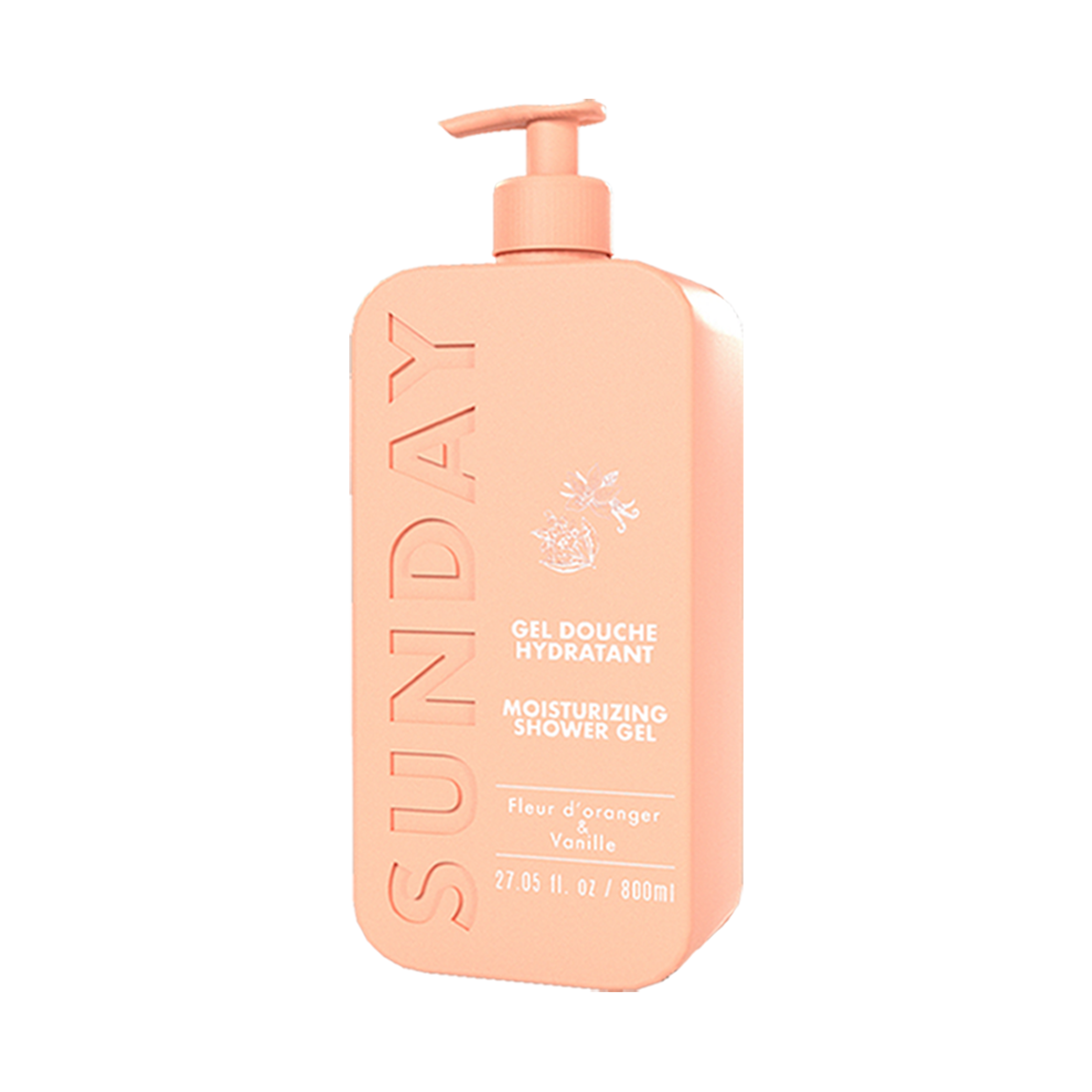 Sunday-Moisturizing - Orange Blossom-Shower Gel