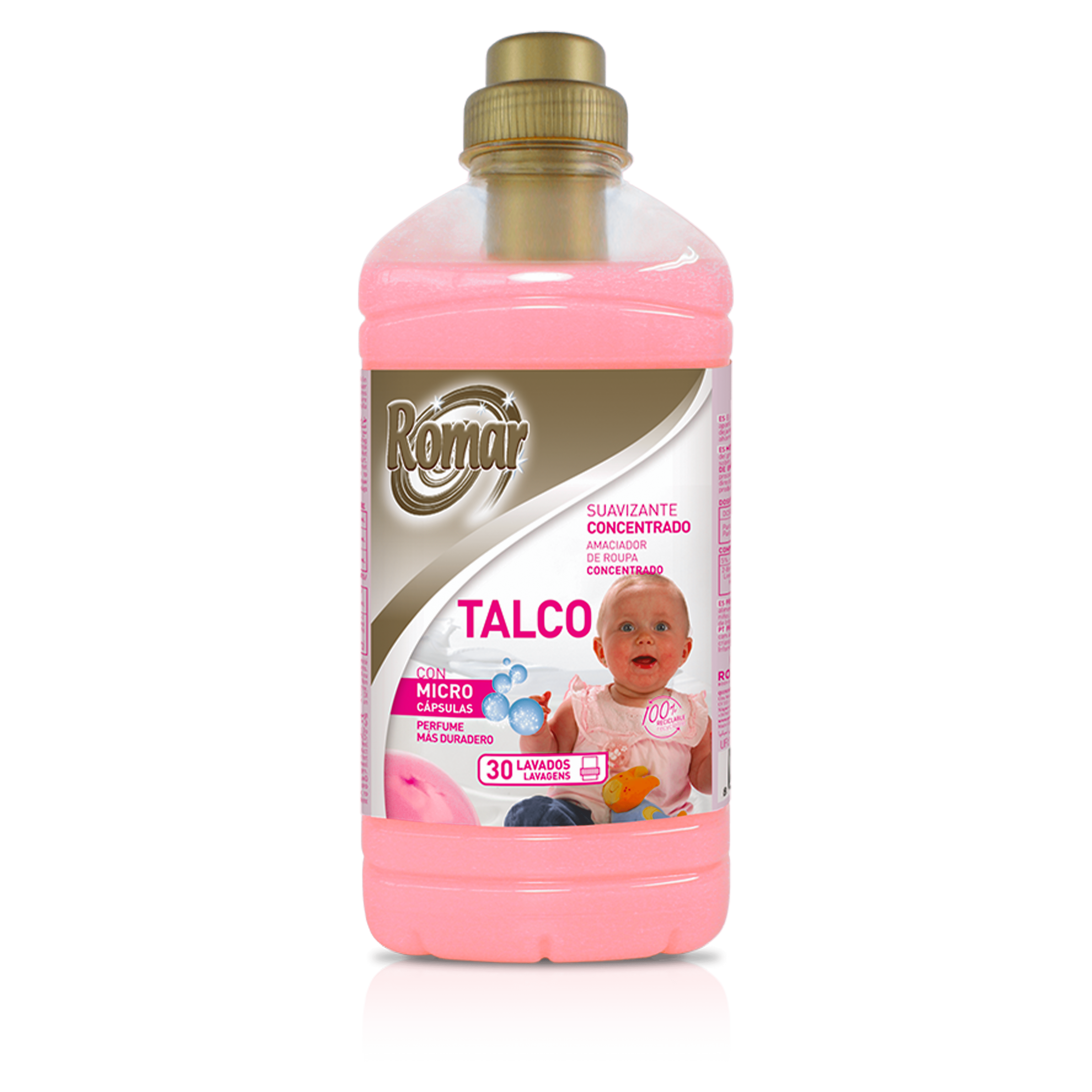 Romar-Fabric Softeners-750ml - Baby Powder