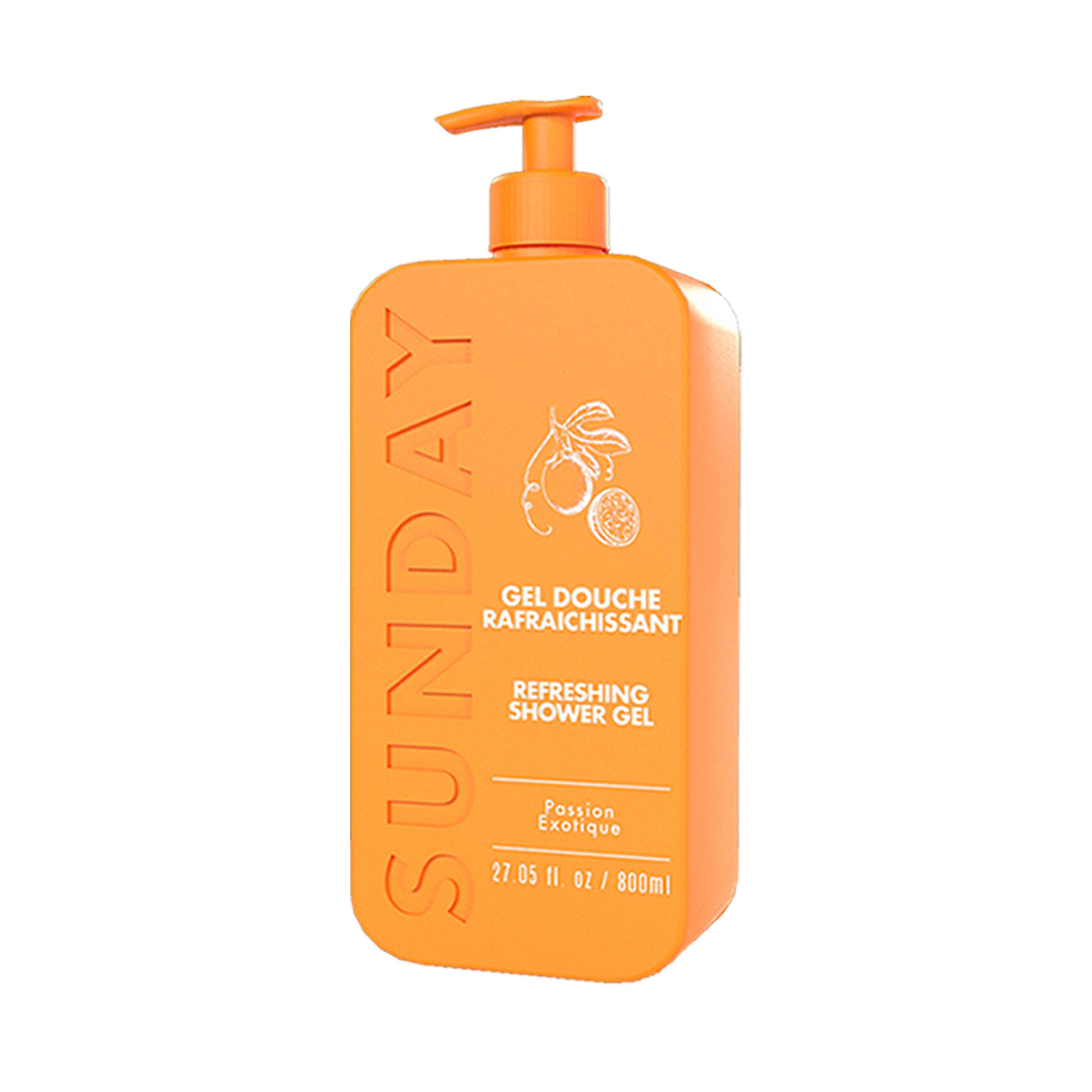 Sunday-Refreshing - Erotic Passion-Shower Gel