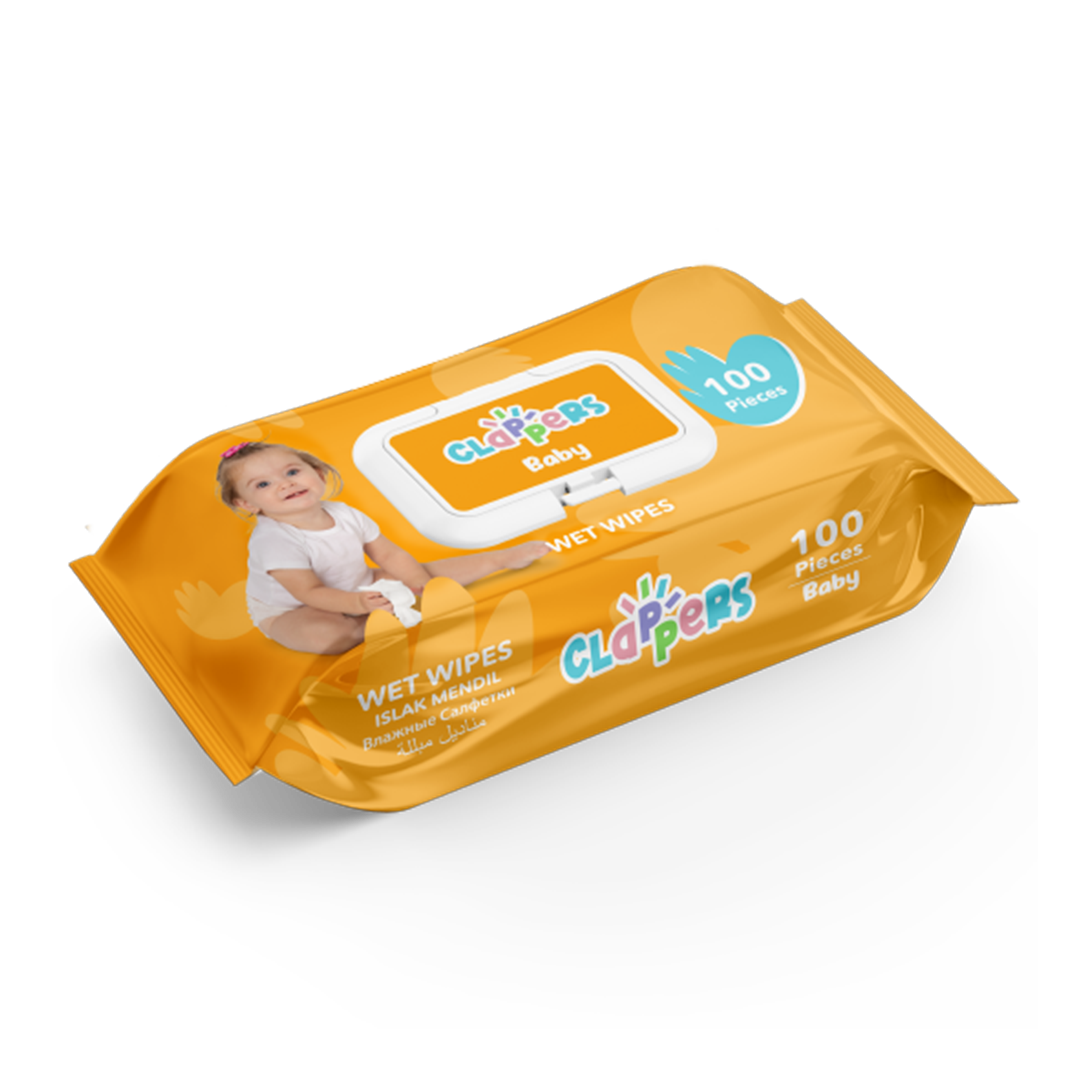 Clappers-Wet Wipes-Baby Scented