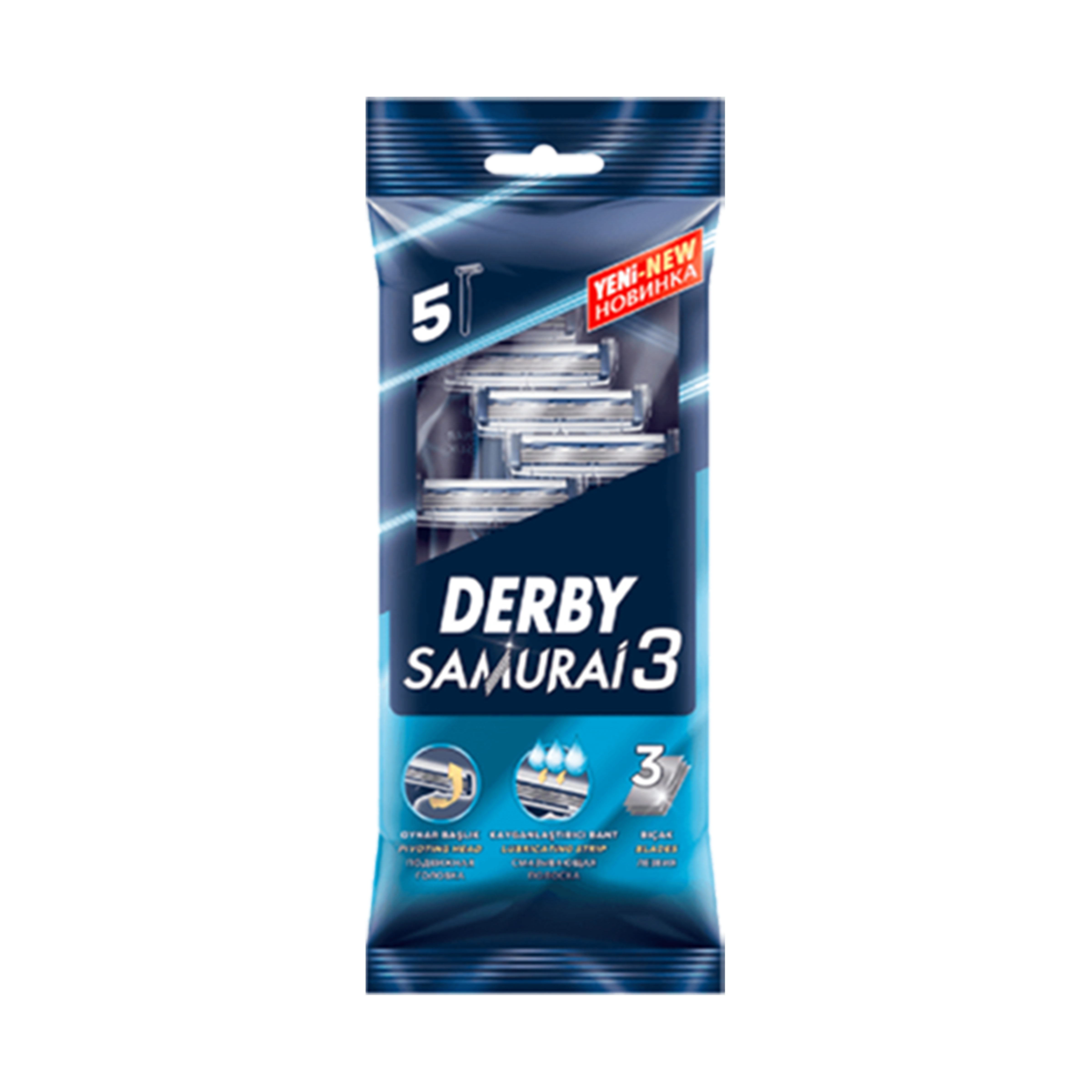 Derby-Shaving & Skincare-Polybag - Samurai 3