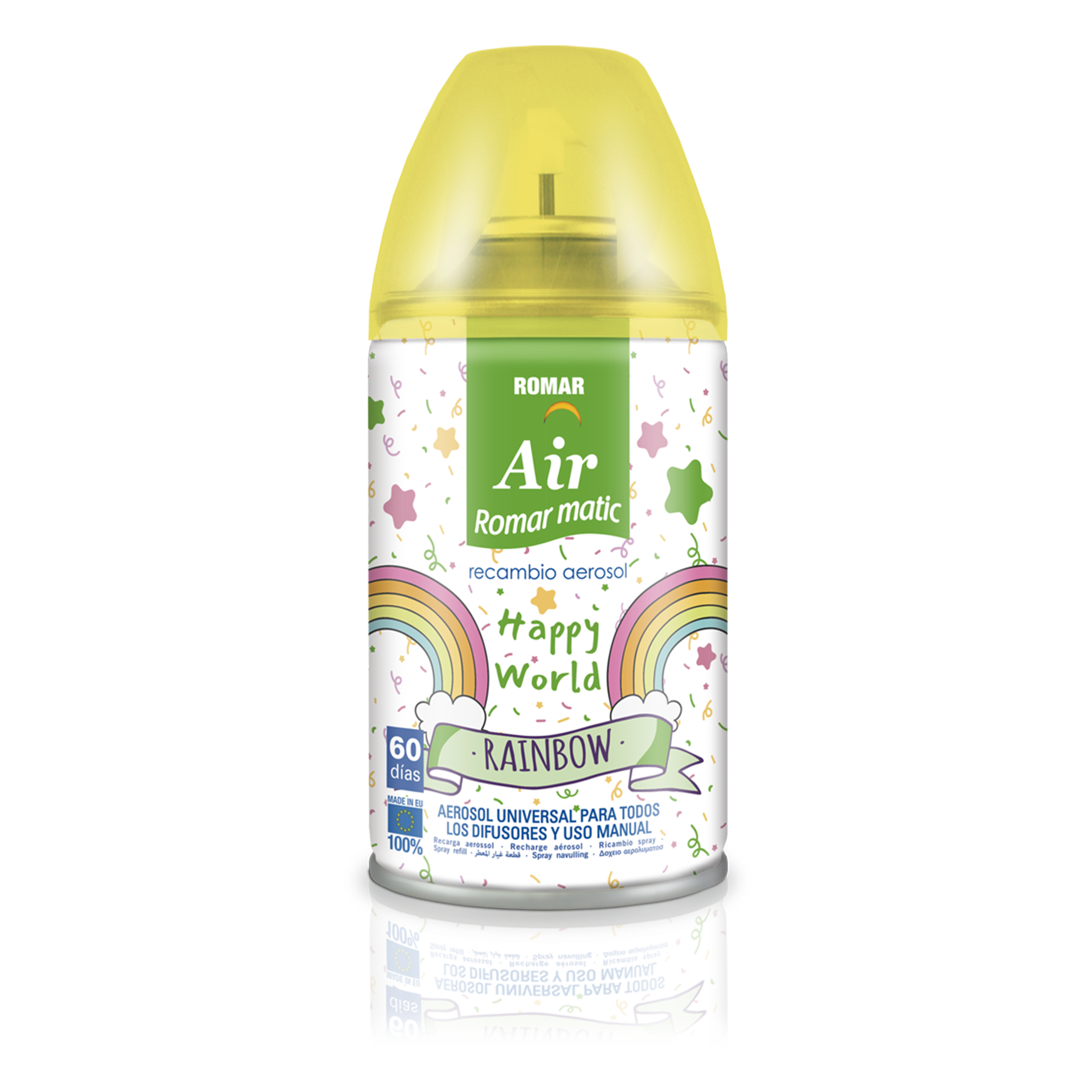 Romar AF-Air Freshener-Happy World - Rainbow