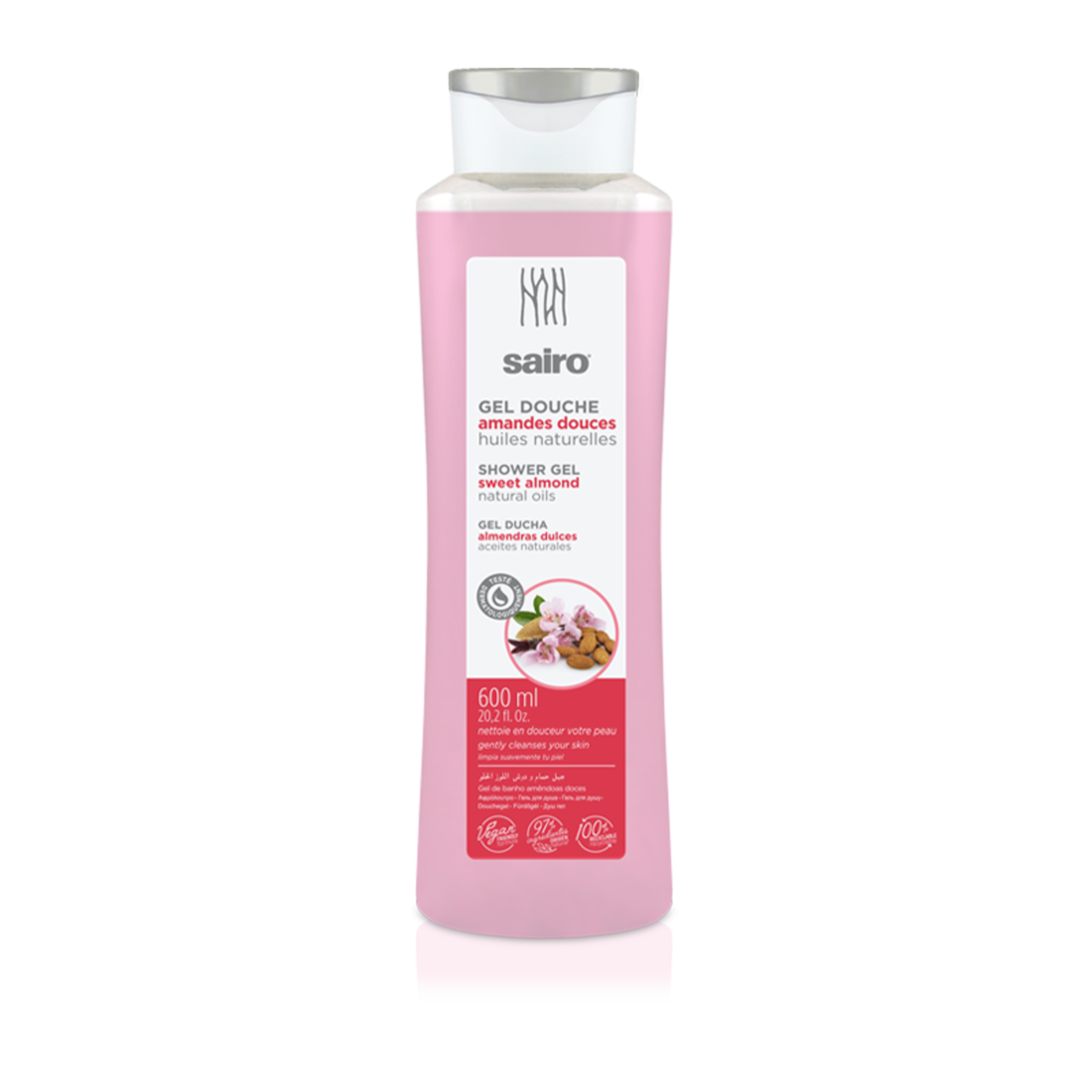 Sairo-Shower Gel - Long-Almond