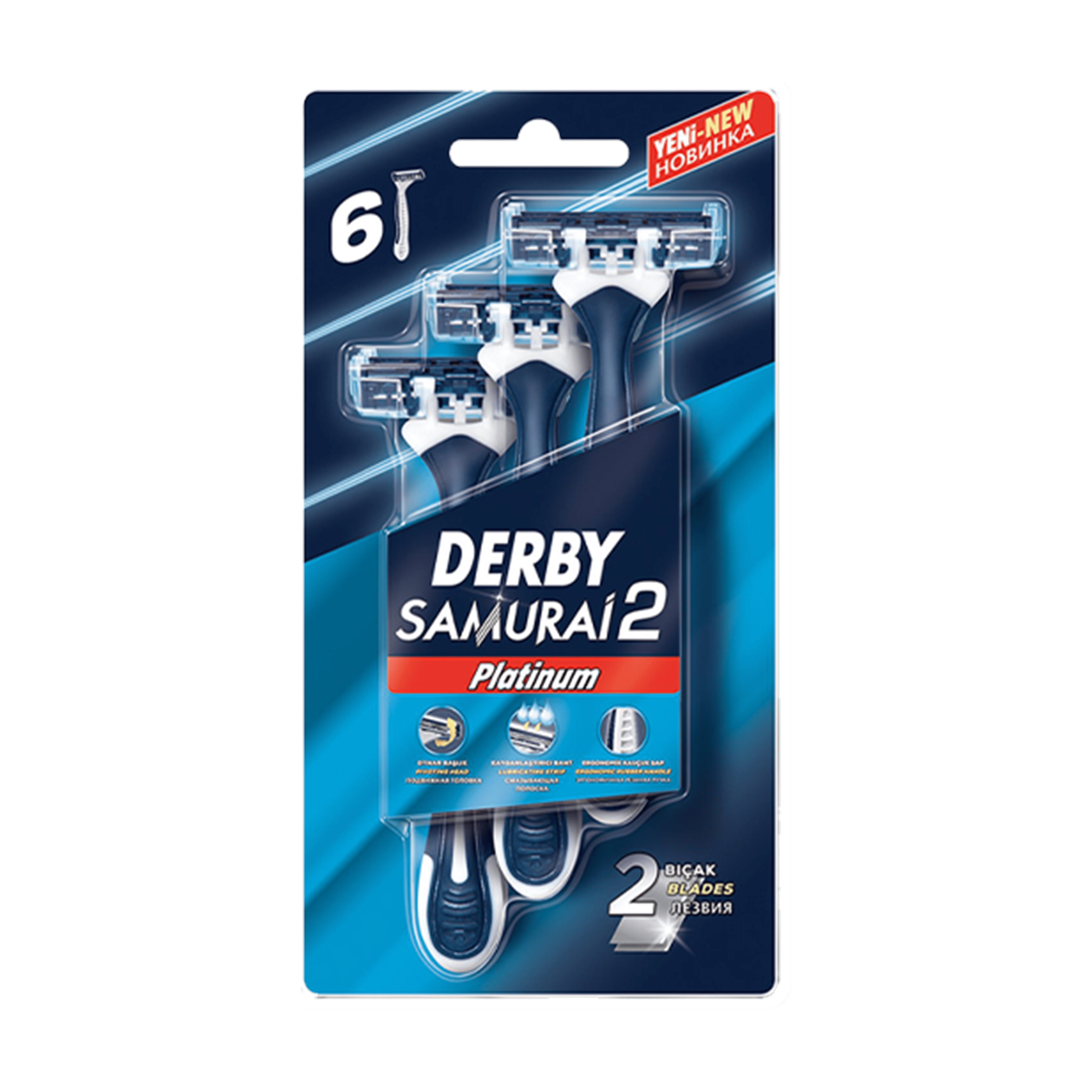 IVO GHANA - Shaving & Skincare: Blister - Platinum 6